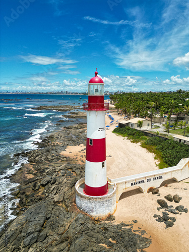 Fotografie Farol de Itapuã em Salvador, Bahia, Brasil