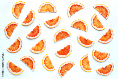 High vitamin C. Juicy grapefruit slices