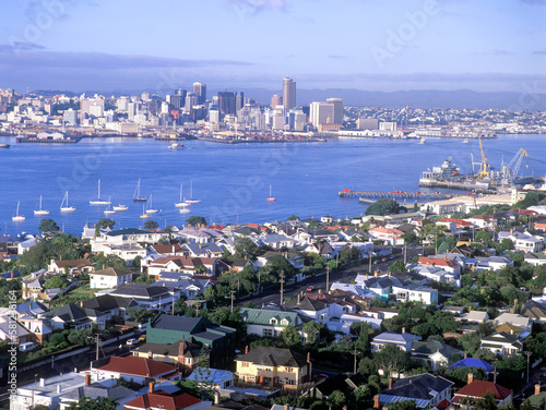 The New Zealand North Island city of Auckland,.
