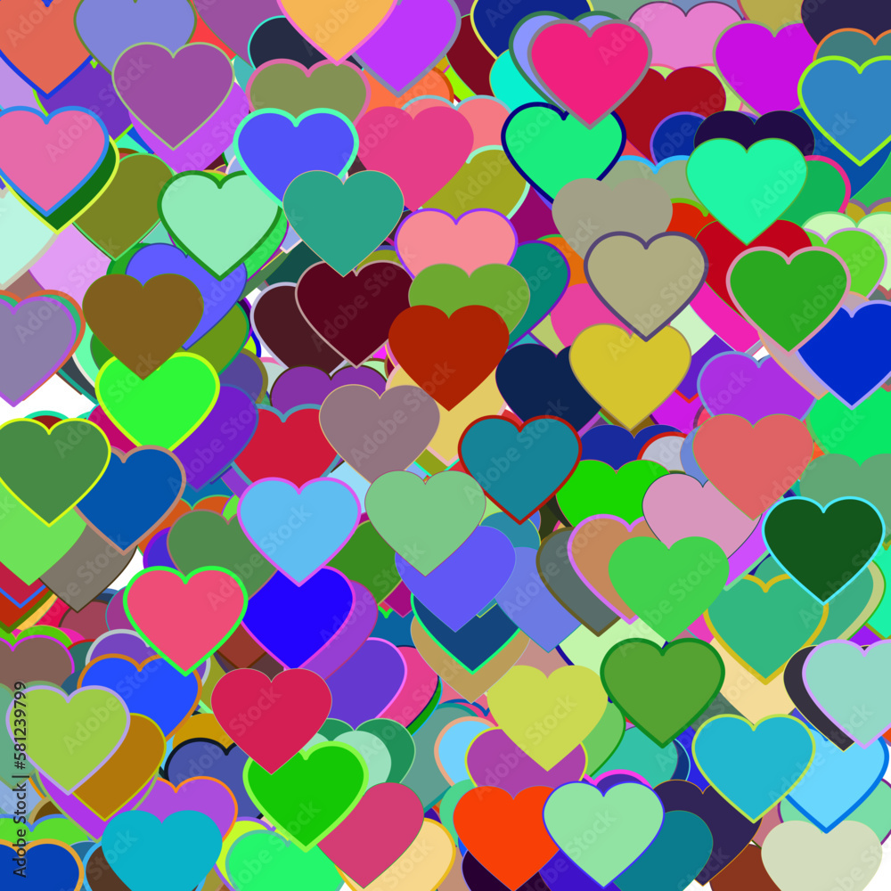 background with hearts background with hearts