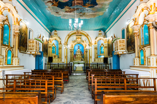 Internal view of the church of Nossa Senhora do Amparo photo