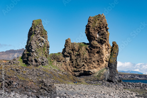 The Londrangar basalt cliff in the Snaefellsnes peninsula in western Iceland © Roberto Lo Savio