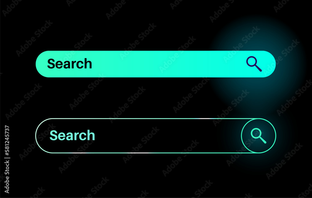 Fototapeta premium Search box control
