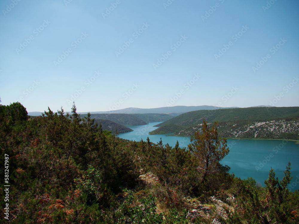 lake in mountains