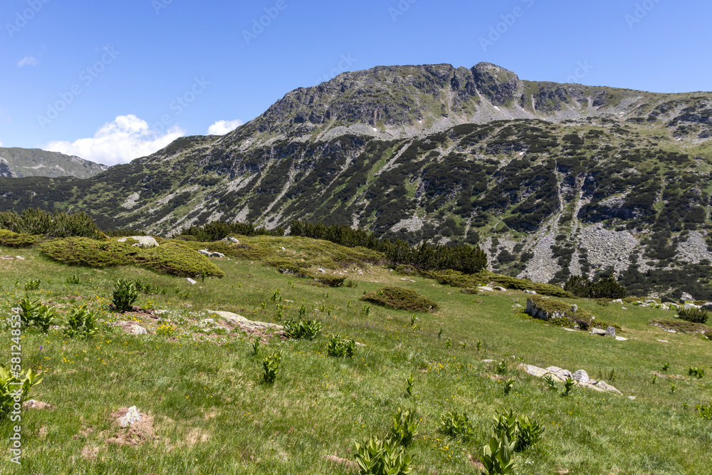 Landscape of Rila mountain near The Fish Lakes, Bulgaria Landscape of Rila mountain near The Fish Lakes, Bulgaria