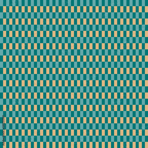 green and brown square checkered background