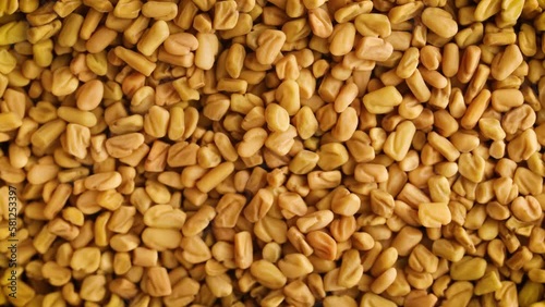 fenugreek seeds background