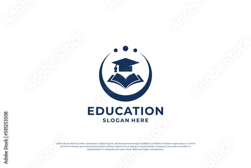 Education, college, school logo design