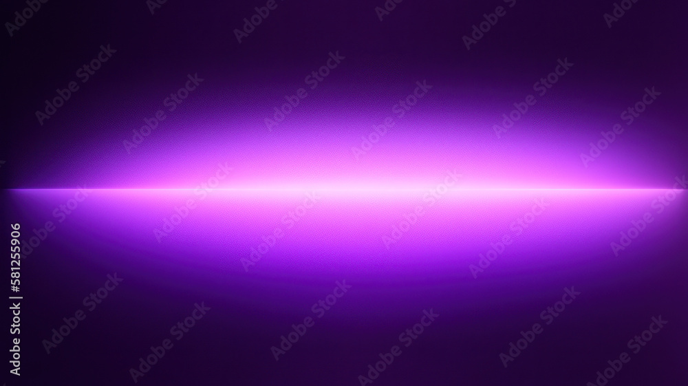 Purple background with a light causing a gradient on the horizon. Generative AI