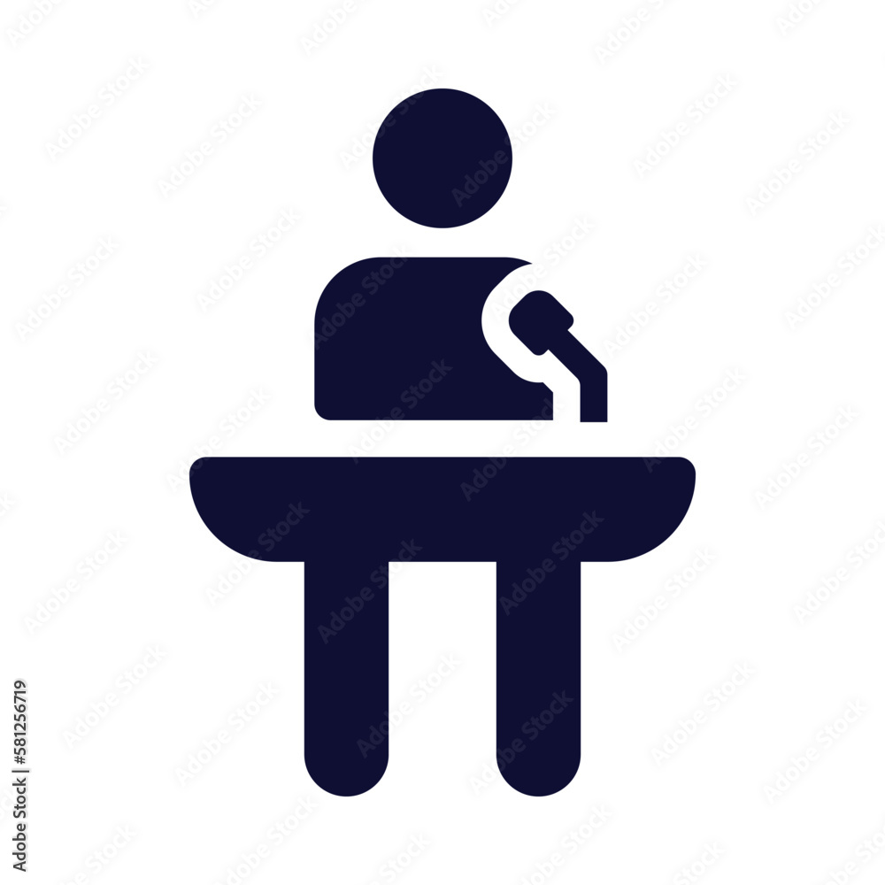 speaker, conference, speech, business speaker icon speaker, conference, speech, business speaker icon