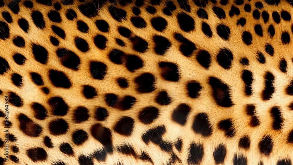 Realistic cheetah fur texture Realistic cheetah fur texture