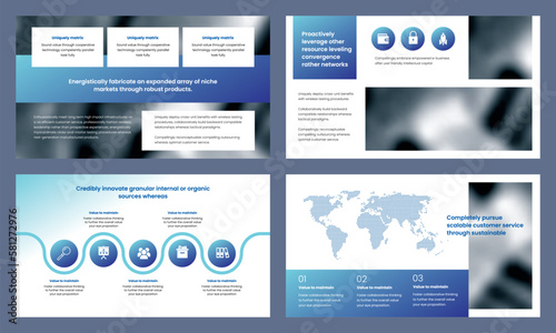 Powerpoint, google and keynote presentation slides template design.
