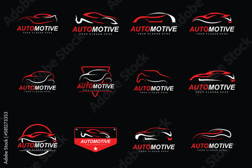 Car Logo, Automotive Repair Vector, Repair Garage Brand Design, Car Care, Automotive Spare Parts
