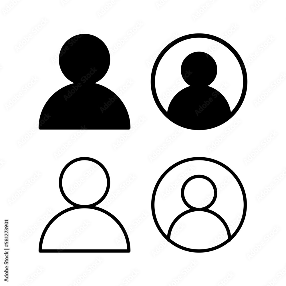 User Icon vector illustration. person sign and symbol. people icon. User Icon vector illustration. person sign and symbol. people icon.