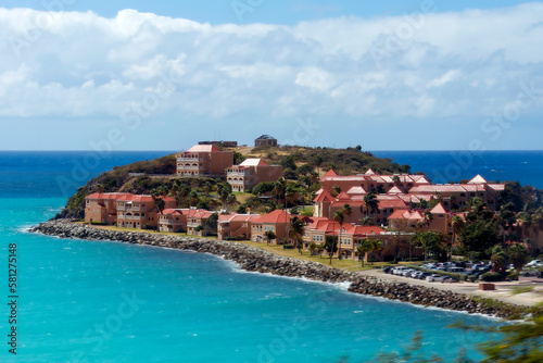 Fototapeta Naklejka Na Ścianę i Meble -  resort on Sint Maarten