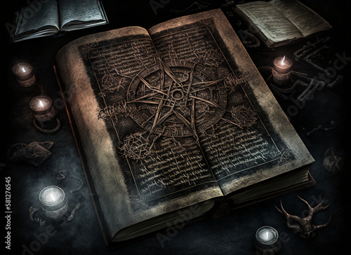Old ritual book
