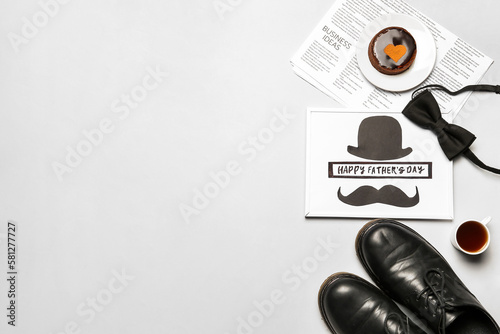 Composition with poster for...