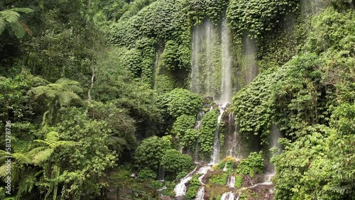 Benang kelambu waterfalls cinematic video shot
