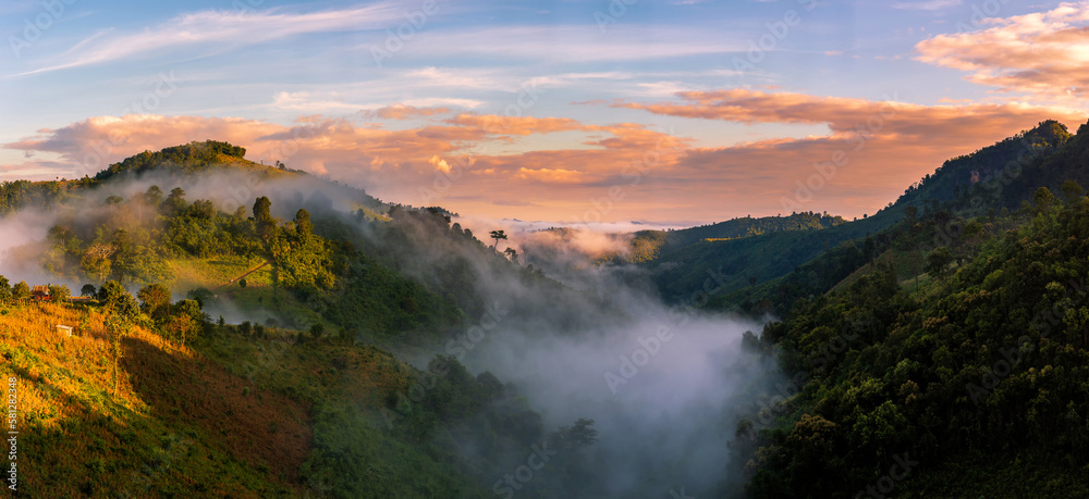 landscape and sky background