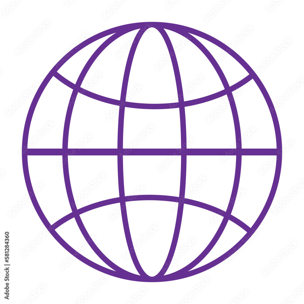 trendy globe logo,vector trendy globe logo,vector