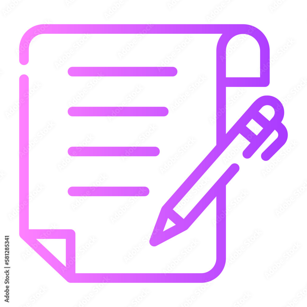 letter gradient icon letter gradient icon