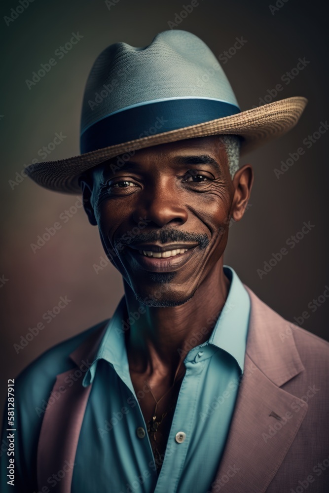 A Joyful Happy Beautiful Easter Display of Diversity: African American Black Man Sporting Easter Bonnet with Confidence and Smiles, Symbolizing Unity and Acceptance (generative AI) A Joyful Happy Beautiful Easter Display of Diversity: African American Black Man Sporting Easter Bonnet with Confidence and Smiles, Symbolizing Unity and Acceptance (generative AI)