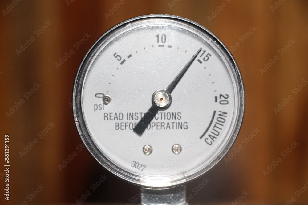Pressure Cooker Gauge Stock Photo Adobe Stock