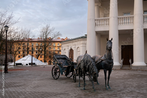 View of the monument 