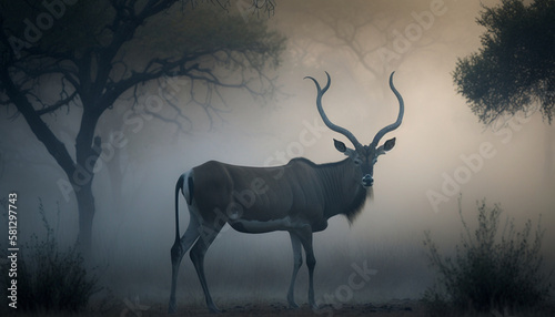 Deer kudu savanna 