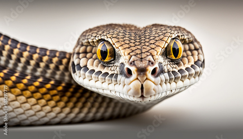 snake in action