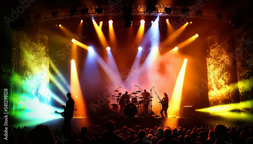 concert stage lights