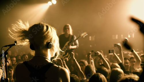 people dancing in the nightclub