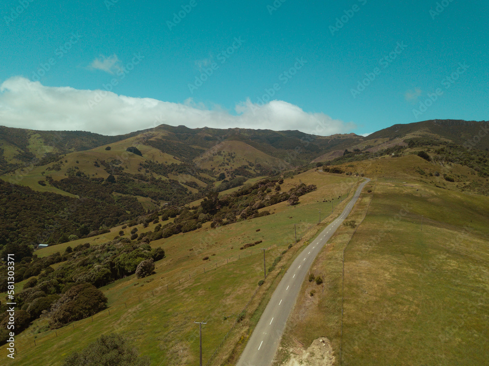 Fototapeta premium Akaroa, New Zealand