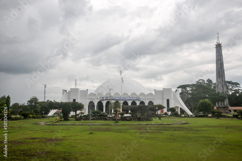 Al Munawarah Grand Mosque, Jantho City, Aceh Besar District, Aceh Province, Indonesia photo