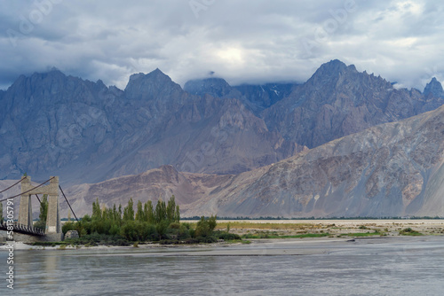 Wallpaper Mural Karakoram high mountain hills. Nature landscape background, Skardu-Gilgit, Pakistan. Travel on holiday vacation. Torontodigital.ca