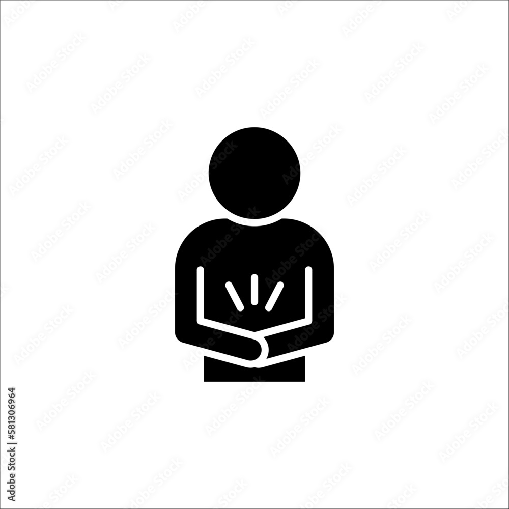 stomach care icon designs concept vector illustration on white background EPS 10 stomach care icon designs concept vector illustration on white background EPS 10