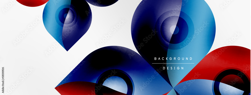 Vector abstract geometric background. Techno flower petals concept. Wallpaper or texture design, bright poster, banner, flyer Vector abstract geometric background. Techno flower petals concept. Wallpaper or texture design, bright poster, banner, flyer