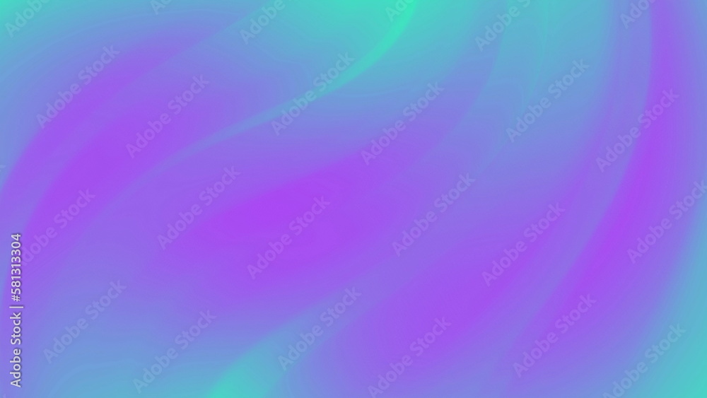 Soft green and purple color wave pattern background. 2D layout illustration