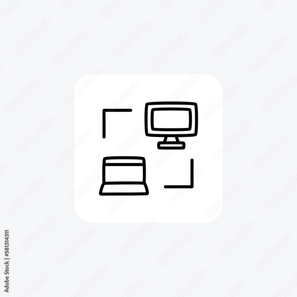 Computers, connection fully editable vector fill icon
Computers, connection fully editable vector fill icon