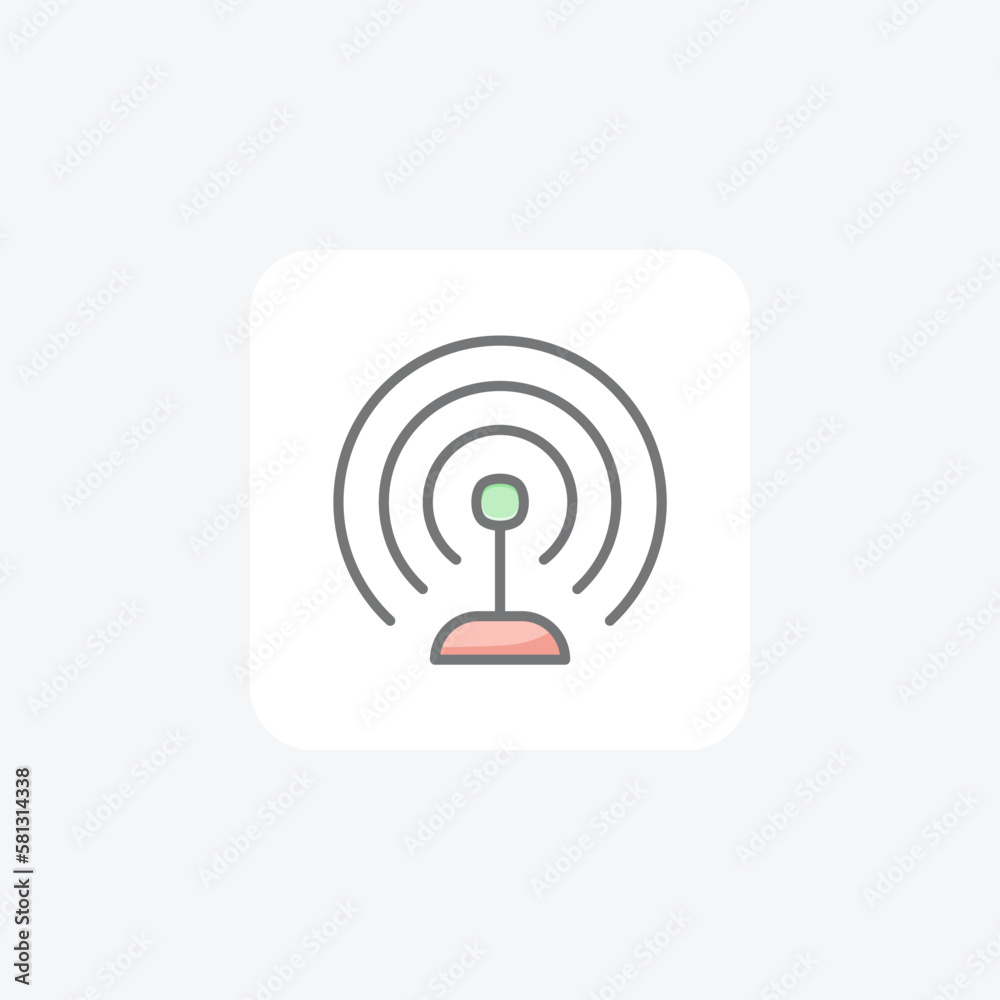 Communication, connection fully editable vector fill icon
Communication, connection fully editable vector fill icon