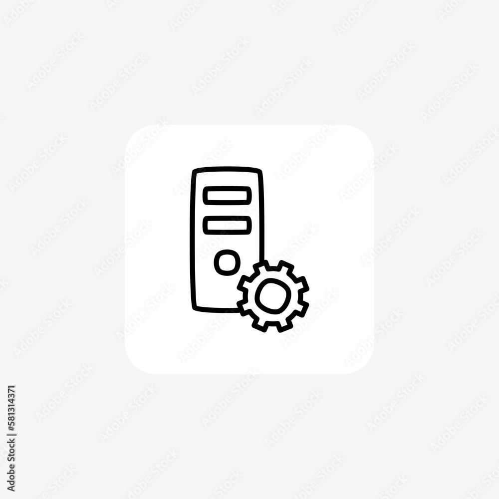 Pc, hardware fully editable vector fill icon
Pc, hardware fully editable vector fill icon