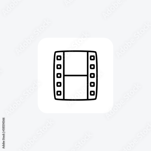 Hosting, array fully editable vector fill icon

