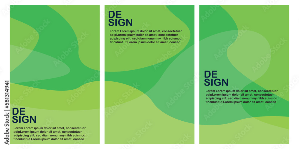 Fototapeta premium vector gradine green color abstract fluid and liquid background minimalist.