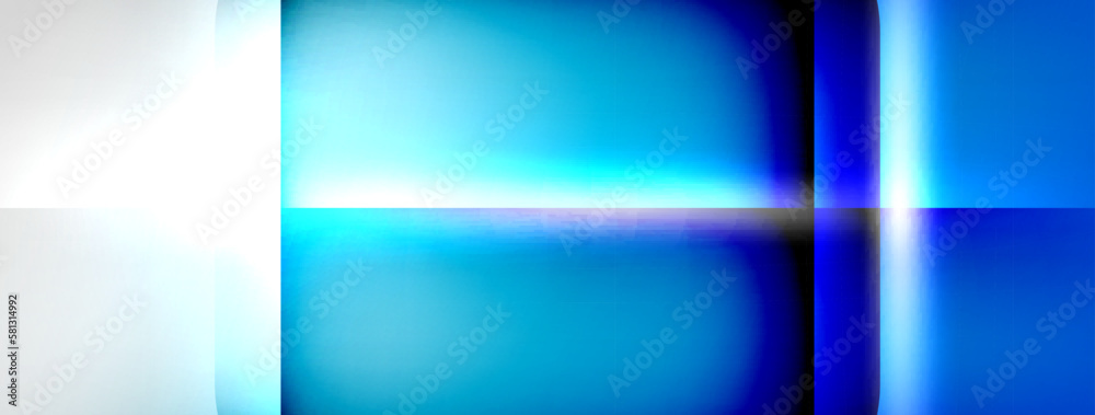 Obraz premium Shadow lines vector techno banner and light effects. Techno Illustration For Wallpaper, Banner, Background, Card, Book Illustration, landing page