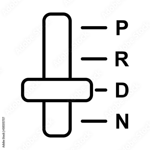 gearbox icon vector transmission sign for graphic design, logo, website, social media, mobile app, UI