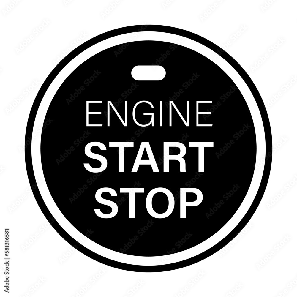 Auto stop start icon vector automatically switch off car engine sign for graphic design, logo, website, social media, mobile app, UI Auto stop start icon vector automatically switch off car engine sign for graphic design, logo, website, social media, mobile app, UI