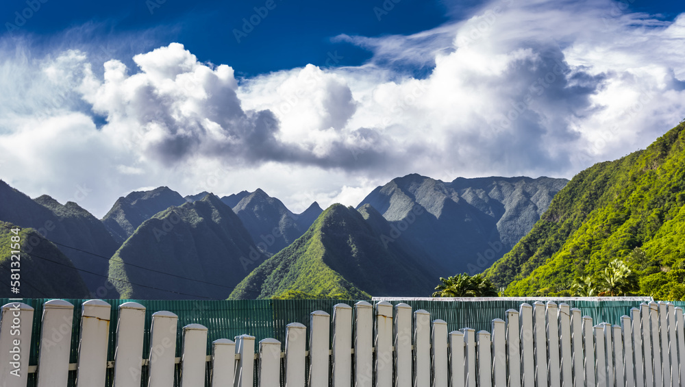 Montagnes de l’Entre-Deux, île de la Réunion 