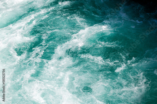 Huka Falls—wave of water