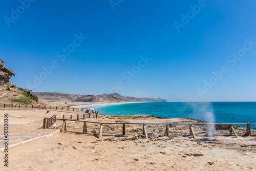 Blowholes at Al Mughsail Salalah, Sultanate of Oman