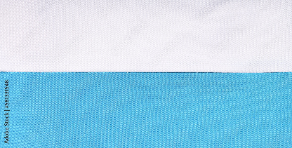Fabric showing a combination of white and turquoise colors for design use Fabric showing a combination of white and turquoise colors for design use